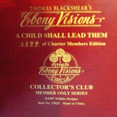Thomas Blackshear's Ebony Visions A Child Shall Lead Them (Signed)