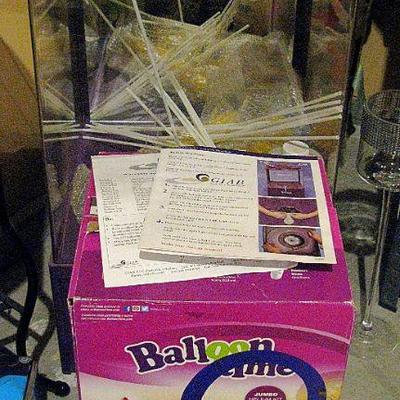 Balloon Stuffing Machine / Jumbo Helium Tank - Fills 50 Count 9" Latex Balloons