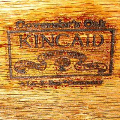Kincaid Solid Oak Lighted Hutch