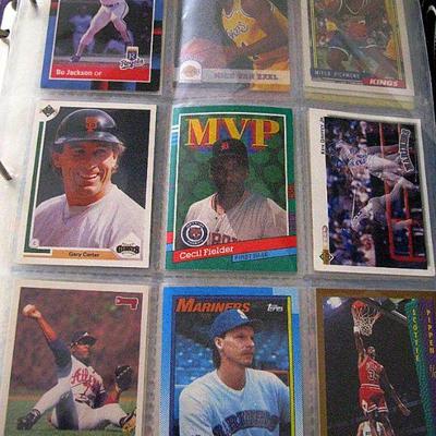 Notebooks with Sports Cards