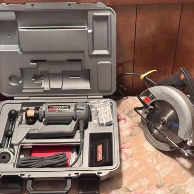 (2) Saws Feat Rotozip Spiral Saw **TESTED
