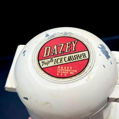 Vintage Dazey Triple Ice Crusher
