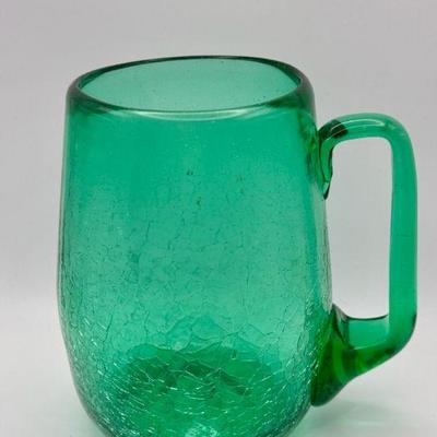 Vintage Crackle Glass