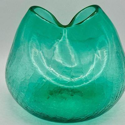 Vintage Crackle Glass