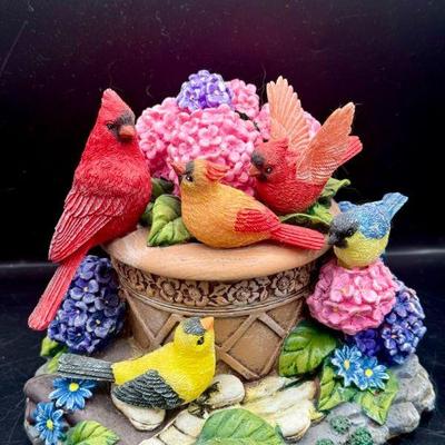 Bradford Exchange Flying Lesson Nature’s Songbook Figurine
