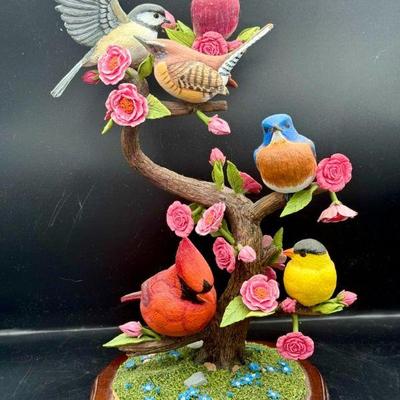 Springtime Visitors By Jeff Rechin Danbury Mint Figurine
