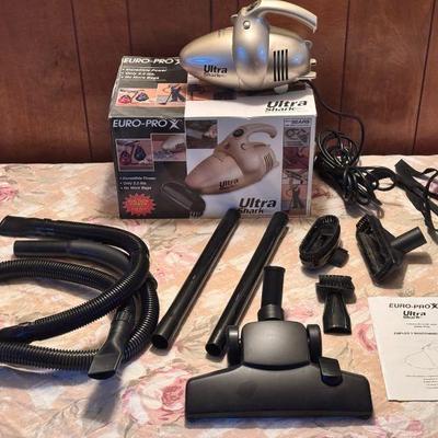 Euro Pro Ultra Shark Hand Vacuum
