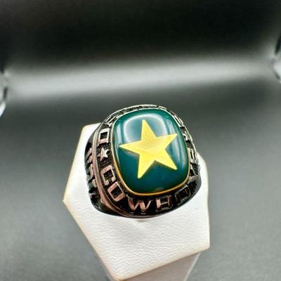 Dallas Cowboys Football Ring
