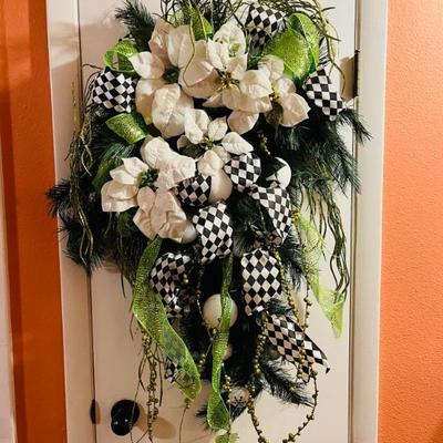 Custom 
Boutique Christmas wreath