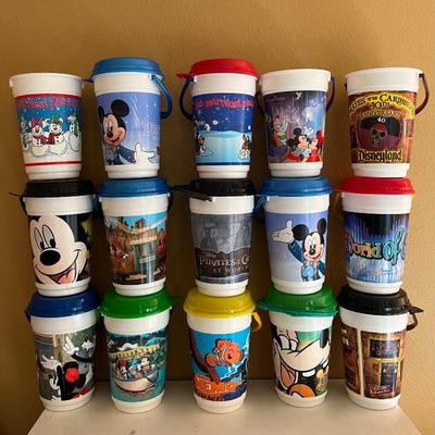 Vintage Disney Parks popcorn buckets 