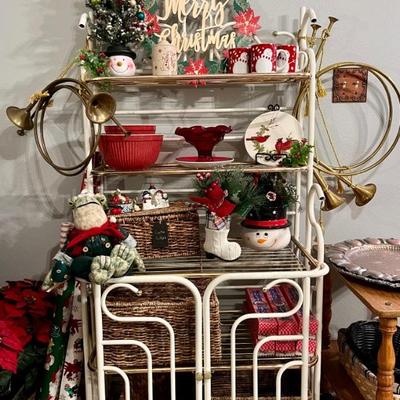 Vintage Retro Bakers Rack