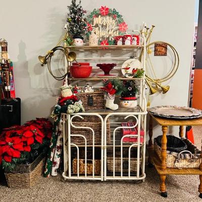 Vintage Retro Bakers Rack 