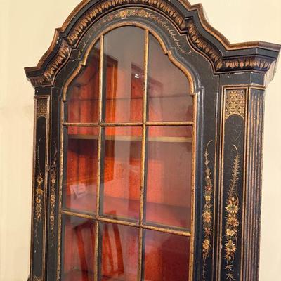 Antique, hand painted secretary desk
