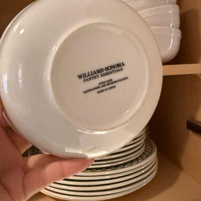 Williams Sonoma everyday white bowls