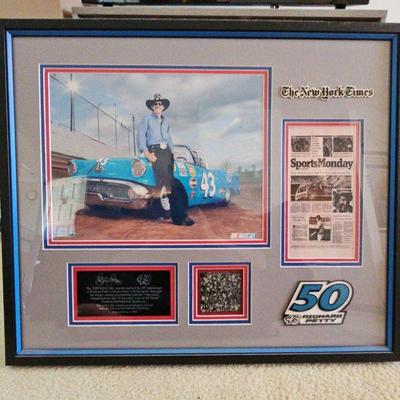 BEE066-2008 NASCAR RICHARD PERRY 50th Anniversary Collectible 2/2008 