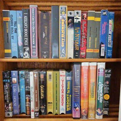 BEE124-Cool Collection Of Vintage VHS Movies