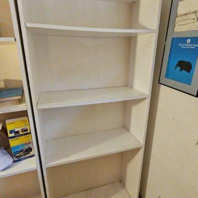 BEE157-Space Saving 4 Tiered Open Bookcase 