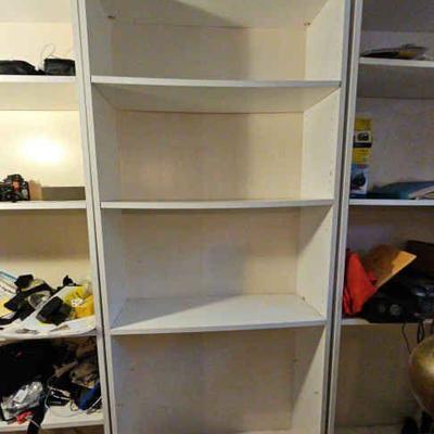 BEE156-Space Saving 4 Tiered Open Bookcase