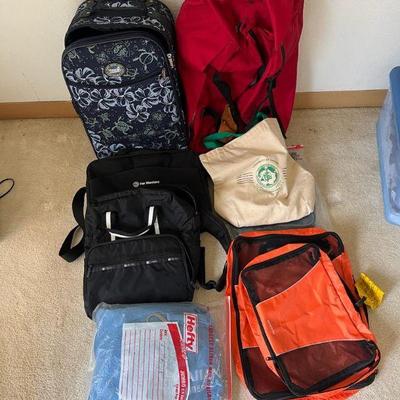 BEE131- Assorted Travel Bags & Travel Accessories 