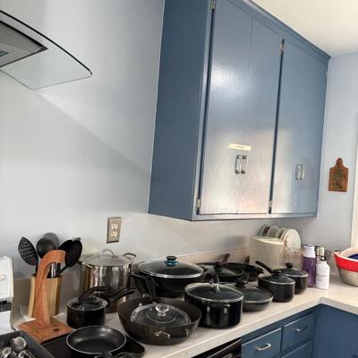 Pots & pans , utensils, kitchen plates