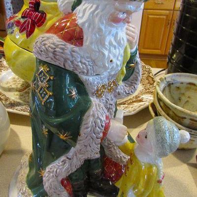 Waterford "Letter to Santa" cookie jar