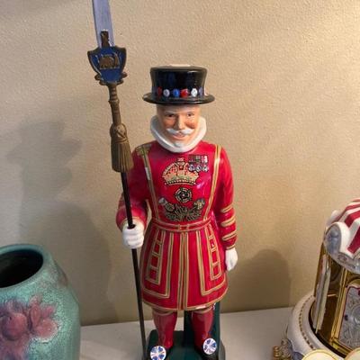 Vintage Beefeater decanter