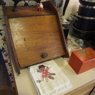 Victorian hot coal box