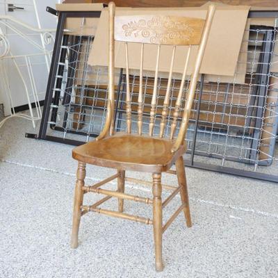 Vintage American Pressback Dining Chair