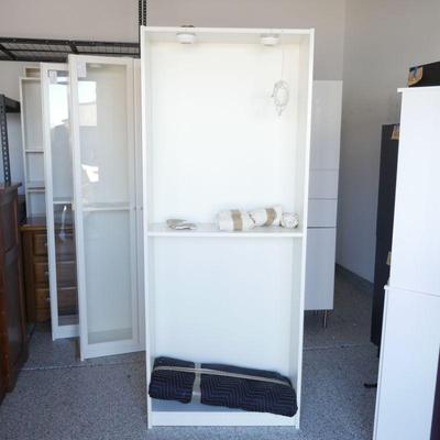 Ikea Tall Lighted Billy Bookcase