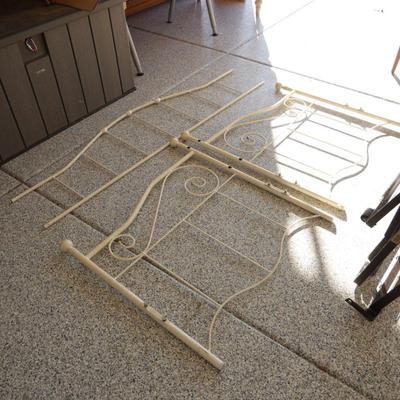 Ornate Metal Daybed Frame