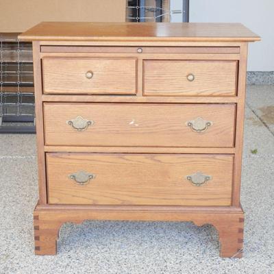Southern Furniture Reproductions Pine Three-Drawer Side Table