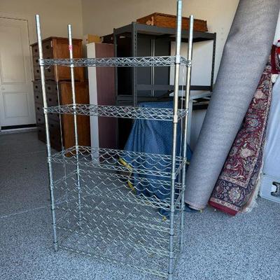 7-Shelf Metal Wire Wine Rack