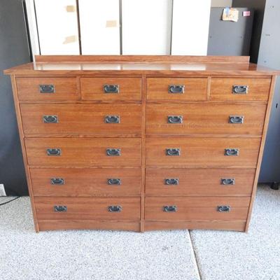 Michael's Furniture Mission 12-Drawer Dresser