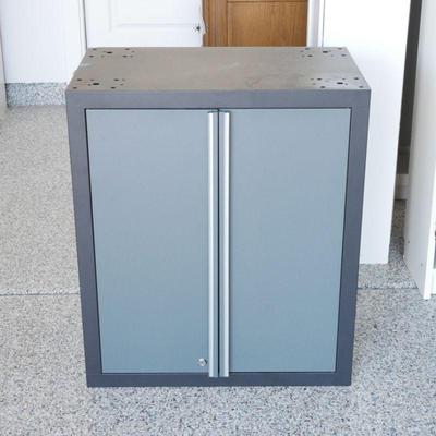 Lockable Overhead Metal Garage Storage Cabinet