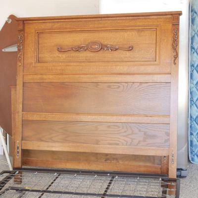 Vintage Double Twin Bed Frame Set