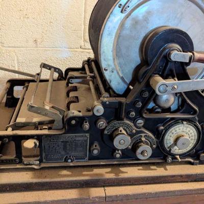 Antique Edison Dick Mimeograph machine
