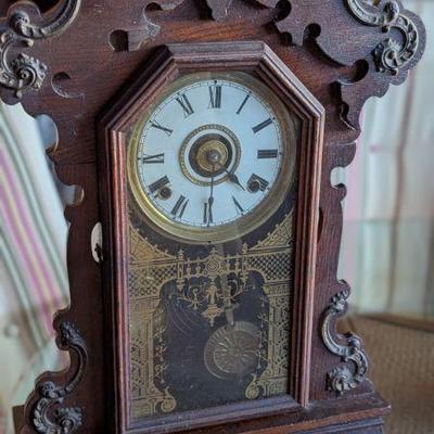 Sale Photo Thumbnail #100: Antique Seth Thomas clock