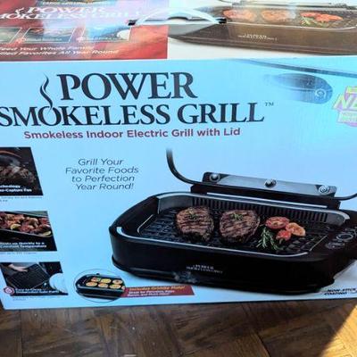 Power smokeless grill in original box