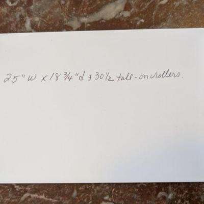 Parlor table measurements