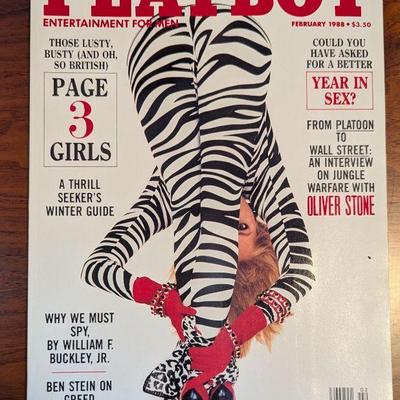 30+ years of Playboy magazines