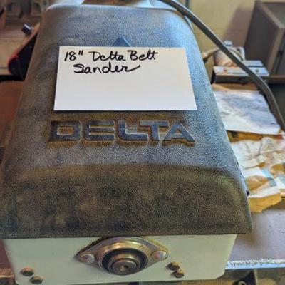 Delta 18" Belt sander