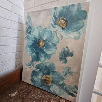 Floral wall decor