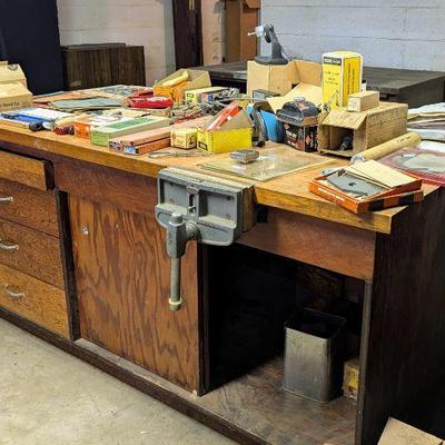 Many misc hand tools, manuals and more