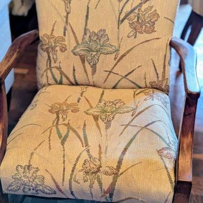 Sale Photo Thumbnail #104: Upholstered chair