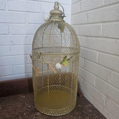 Decorative bird cage