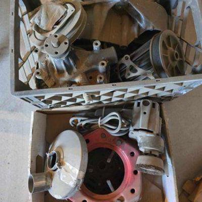 #2048 • Water Pump, Pullies, and Other Car Parts
