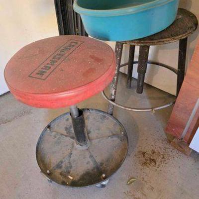 #2024 • Craftsman Rolling Stool and Stool

