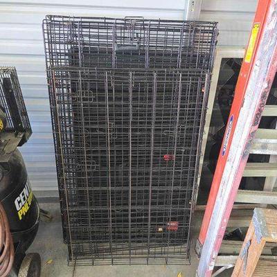 #1010 • (2) Animal Crates

