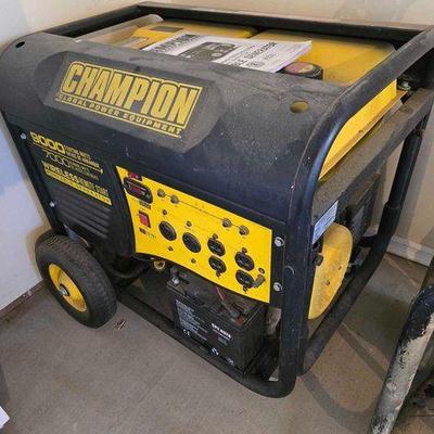 #2028 • Champion 9,000 Watts Starting/7,000 Watts Running Generator
