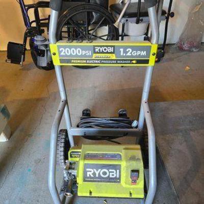 #2042 • Ryobi 2000 PSI Electric Pressure Washer
